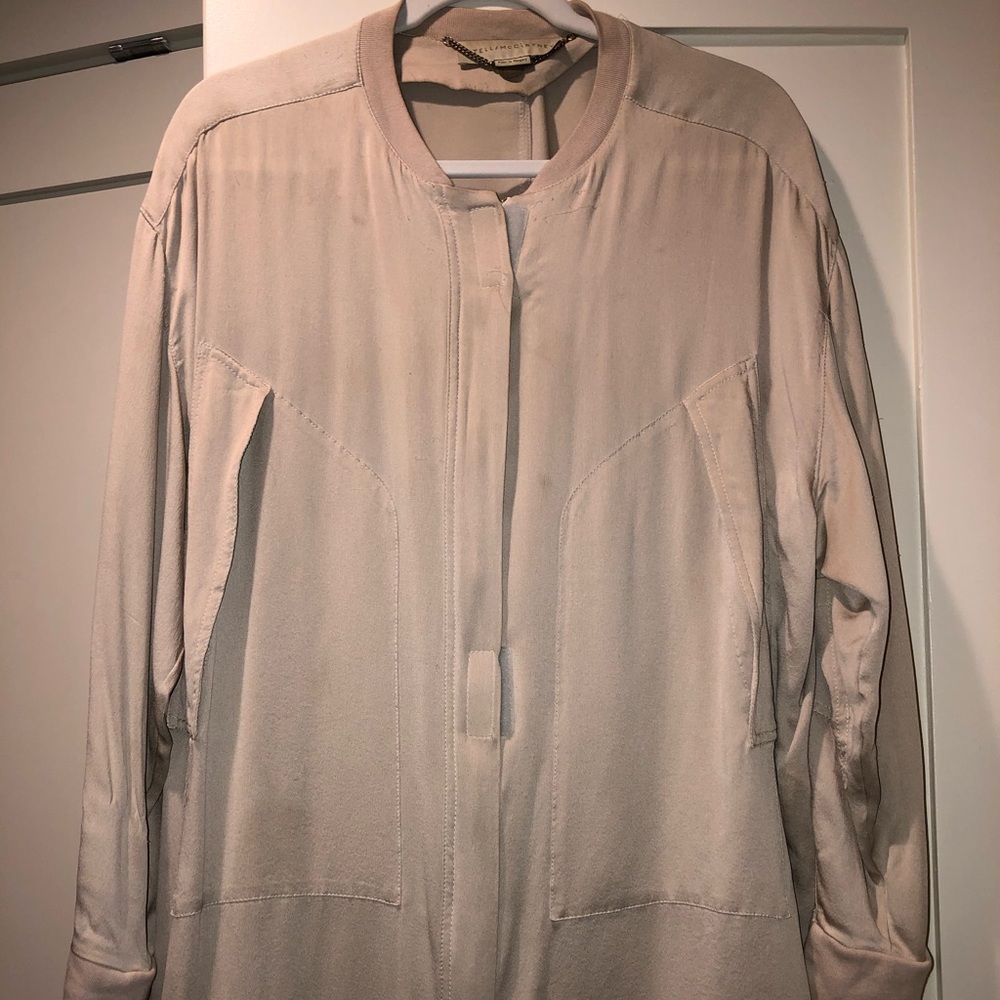 Stella McCartney Silk Jacket, Size Small